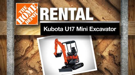 ca mini excavator for rent|rent mini excavator home depot.